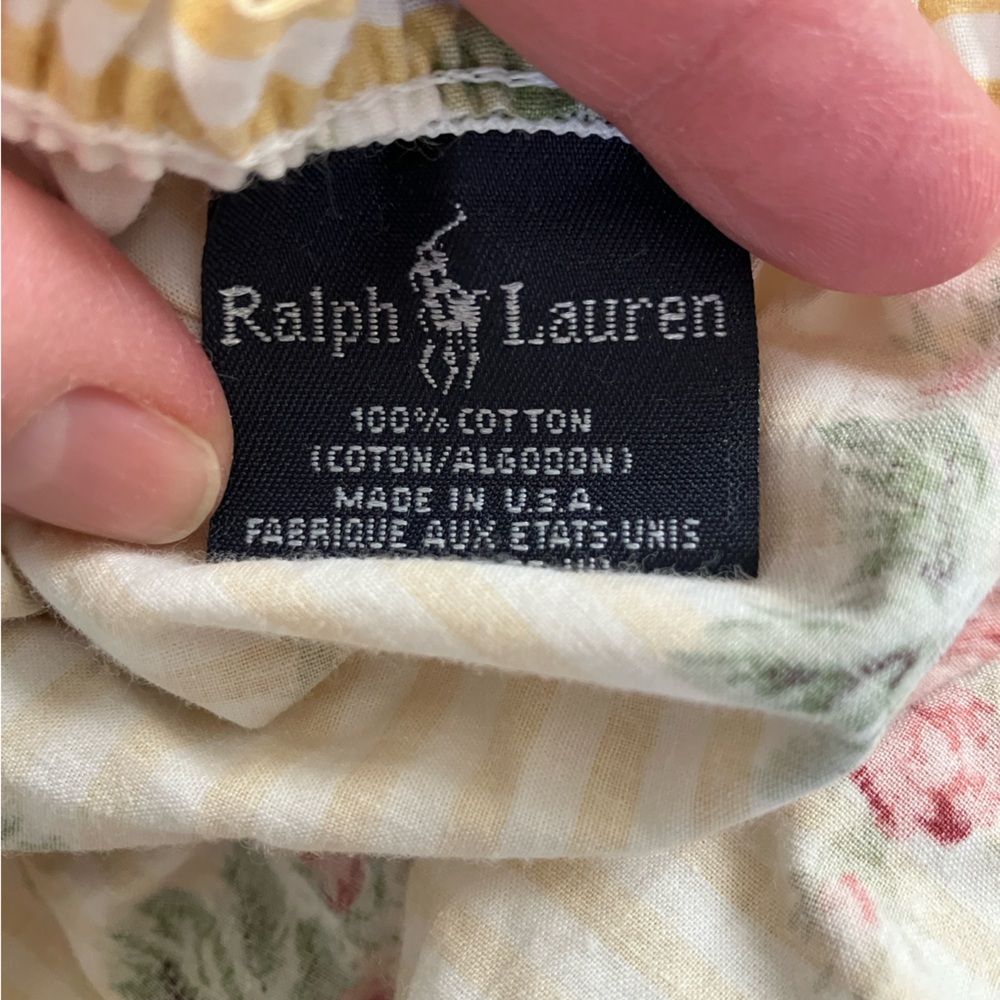 Vintage Ralph Lauren Emma fitted sheet - Picture 5 of 5